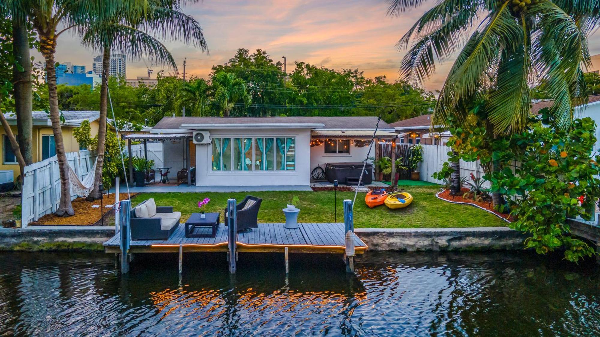 Riverwalk Villa I Private Dock & Hot Tub Fort Lauderdale Ngoại thất bức ảnh
